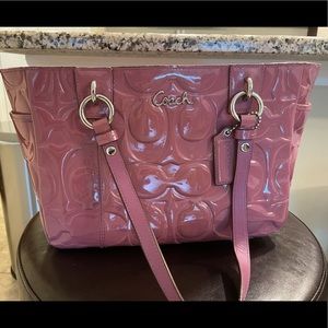 Patent Leather Coach Purse